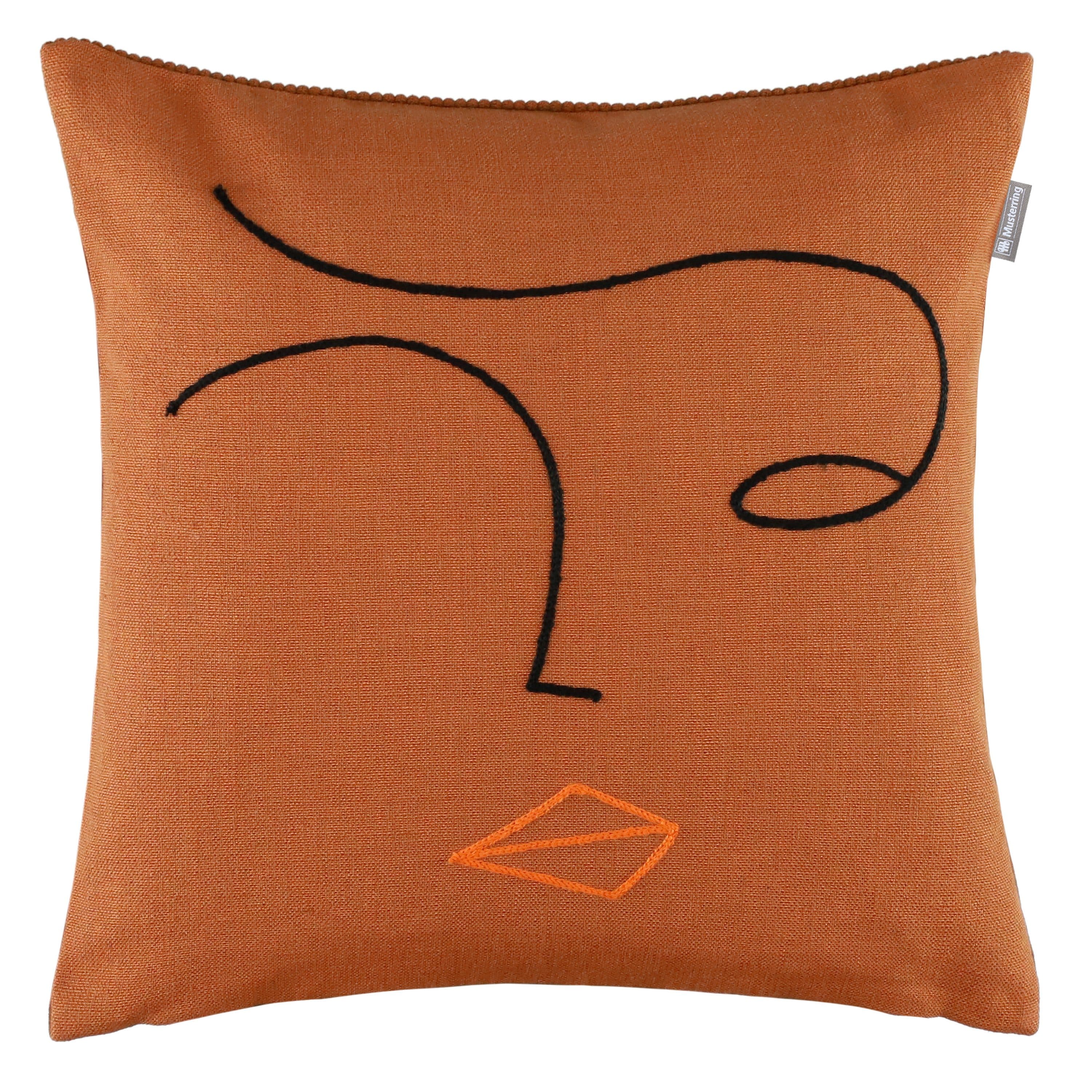 Musterring Dekokissen Visage | Orange
