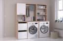 Parisot Mehrzweckschrank-Set Laundry 4 | Weiß 2