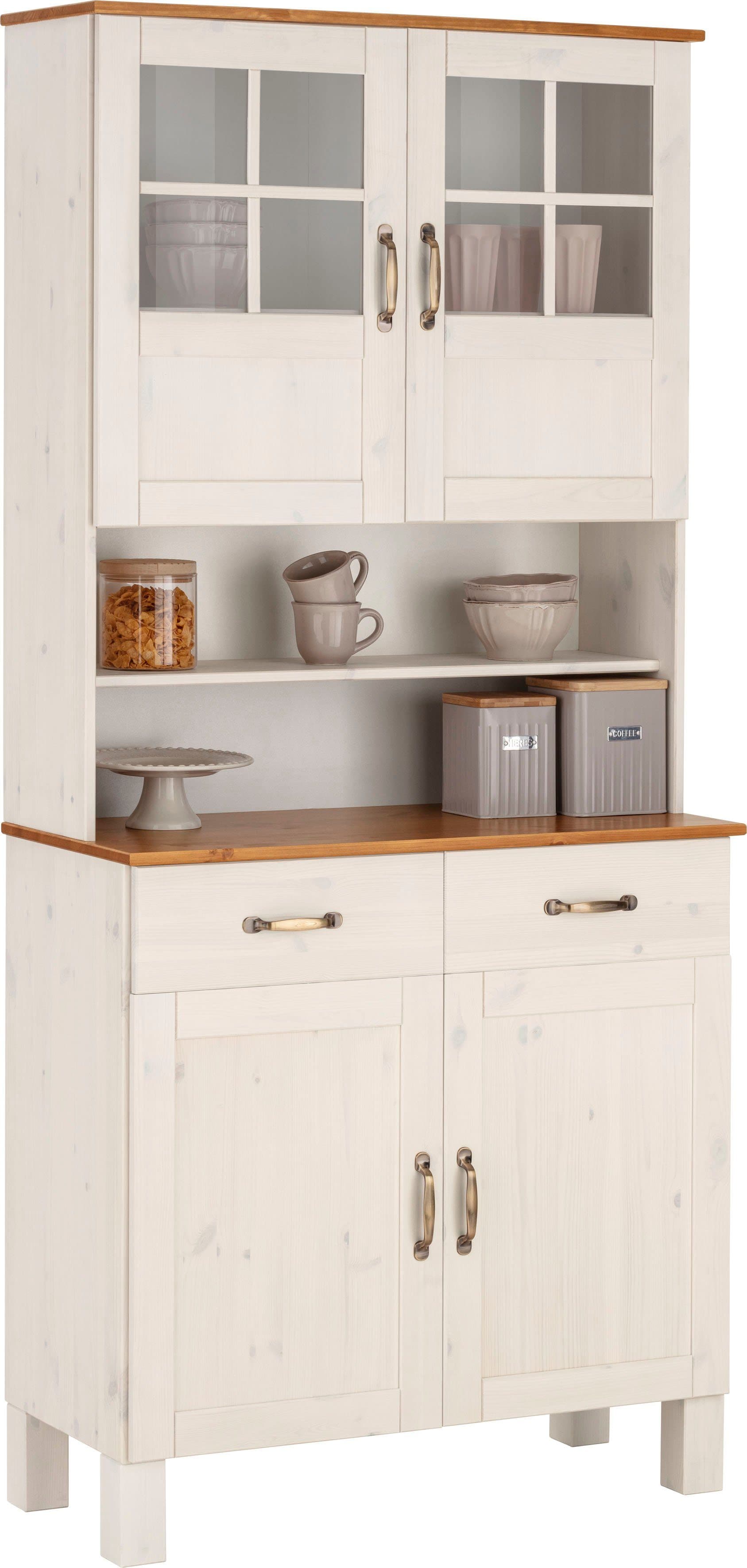 Home affaire Küchenbuffet Alby | Weiß