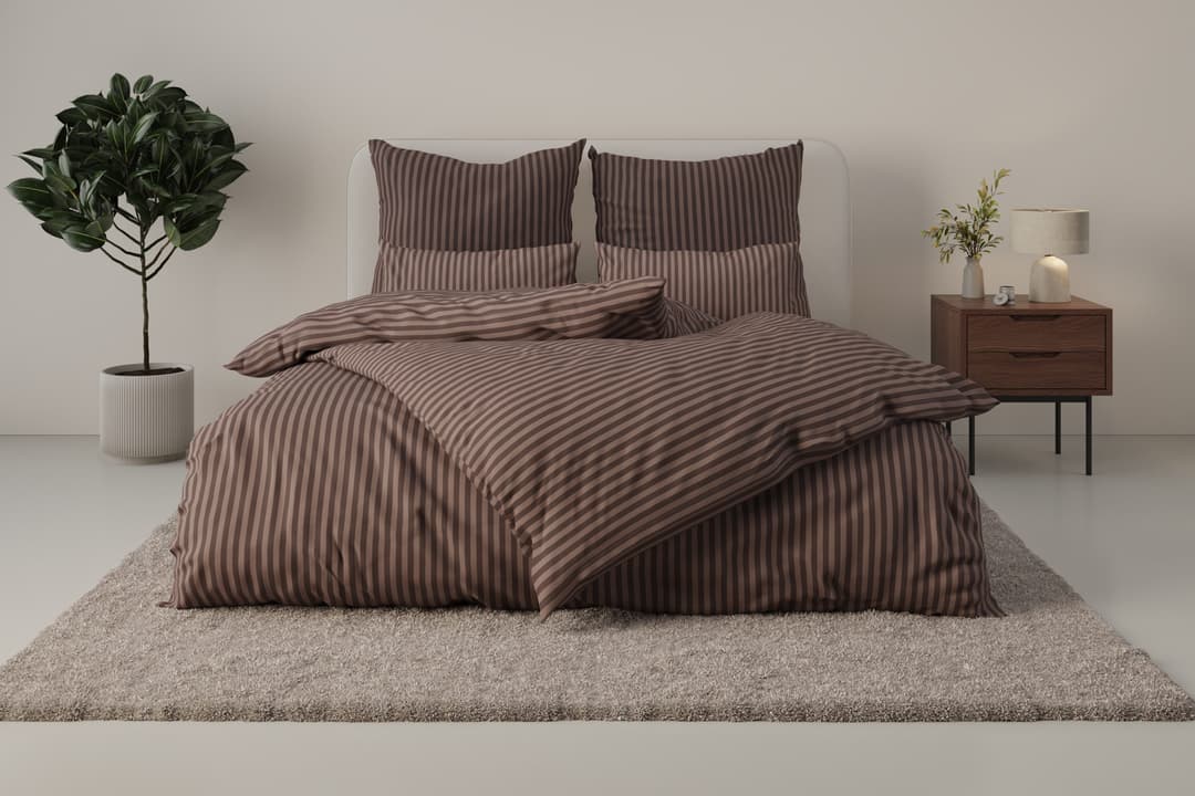 Bruno Banani Bettwäsche Jassen | Braun