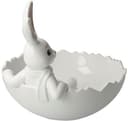 Goebel Osterhase Figur Hase mit Schale Snow White | Weiß 4
