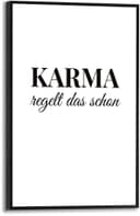 Reinders! Poster Karma | Schwarz