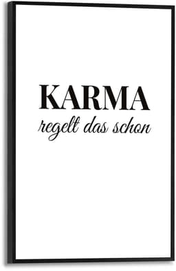 Reinders! Poster Karma | Schwarz