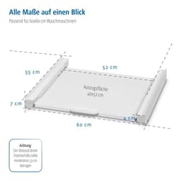 Xavax Zwischenbaurahmen | Weiß