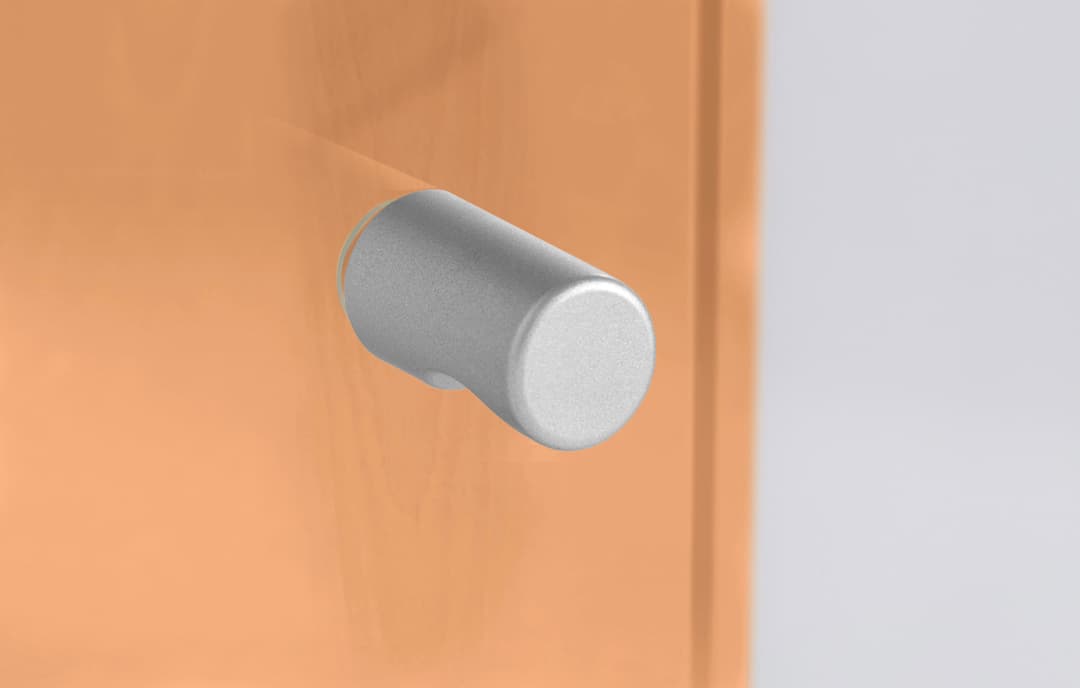 fif möbel Vitrine OPTIMA | Braun