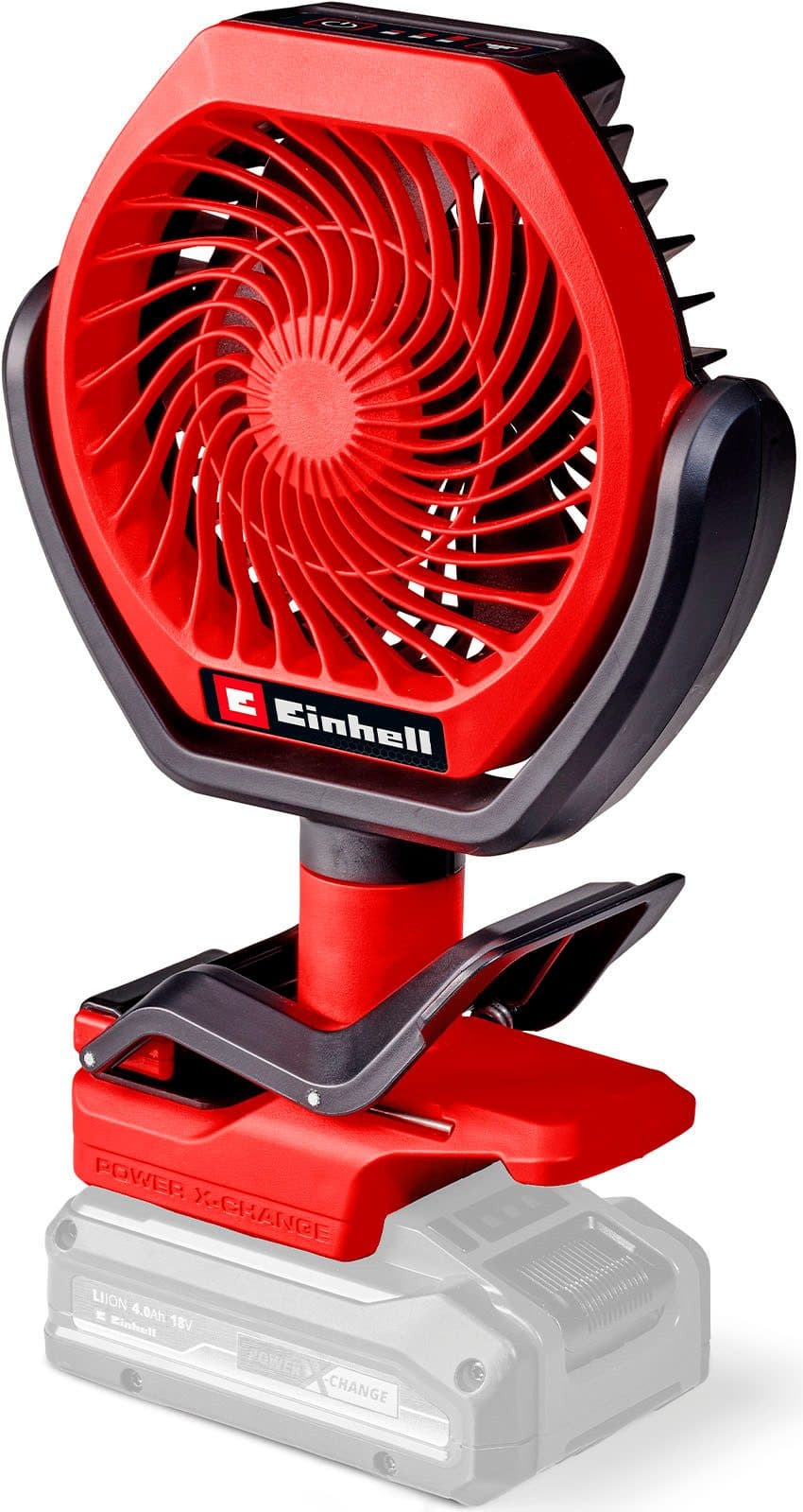 Einhell Akku-Ventilator GC-CF 18/110 Li-Solo | Rot