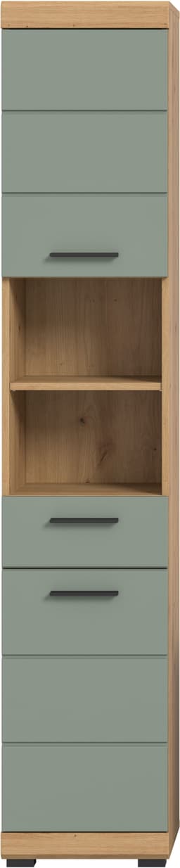welltime Hochschrank SIENA | Holztöne