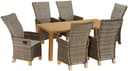MERXX Garten-Essgruppe Toskana Deluxe | Braun 2