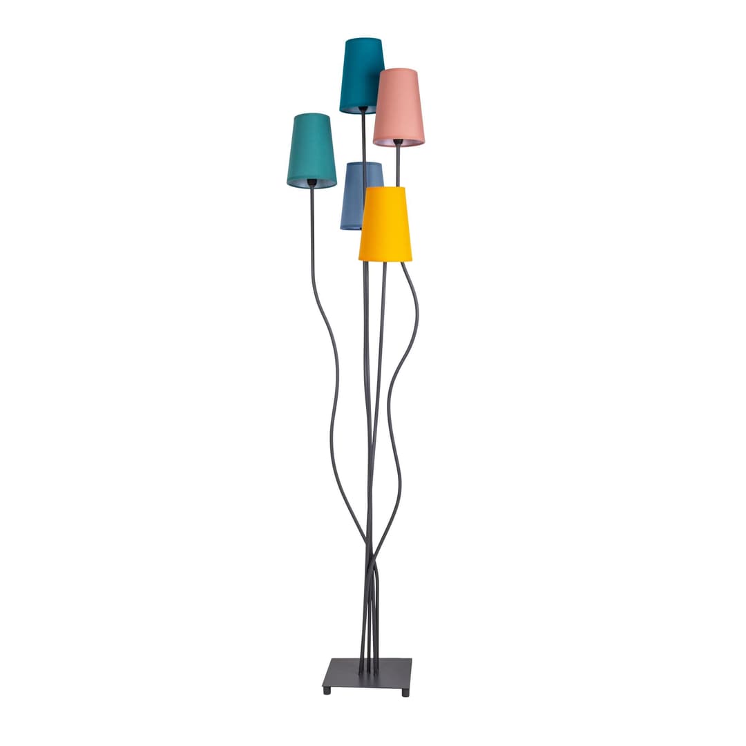 Näve Stehlampe Colora | Mehrfarbig