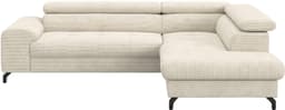 COTTA Ecksofa Aura L-Form | Beige