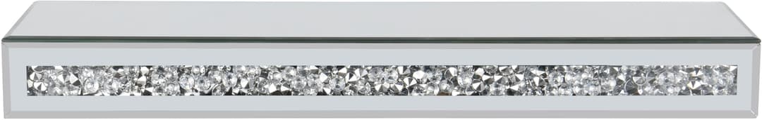 MIRRORS AND MORE Wandregal Glitty | Silber