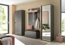 Home affaire Garderoben-Set City/Giron | Grau 3