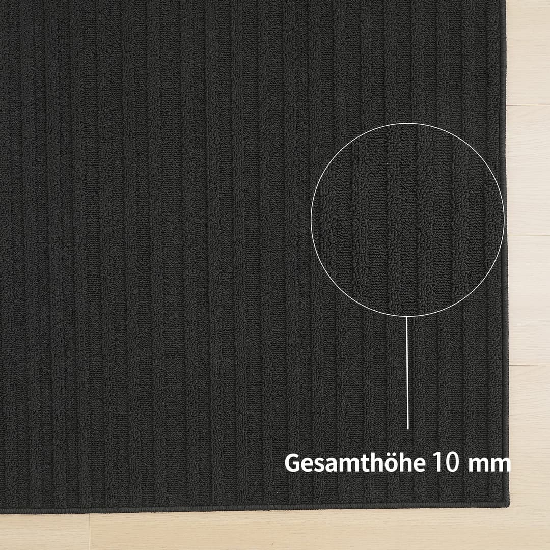 OTTO home Teppich Jola | Schwarz