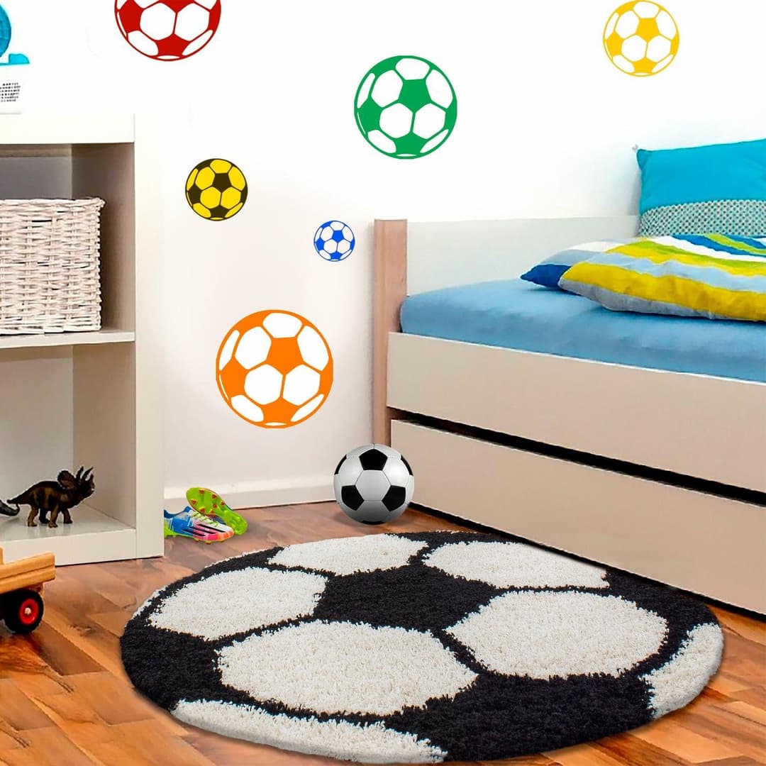Ayyildiz Teppiche Kinderteppich Fun 6001 | Schwarz