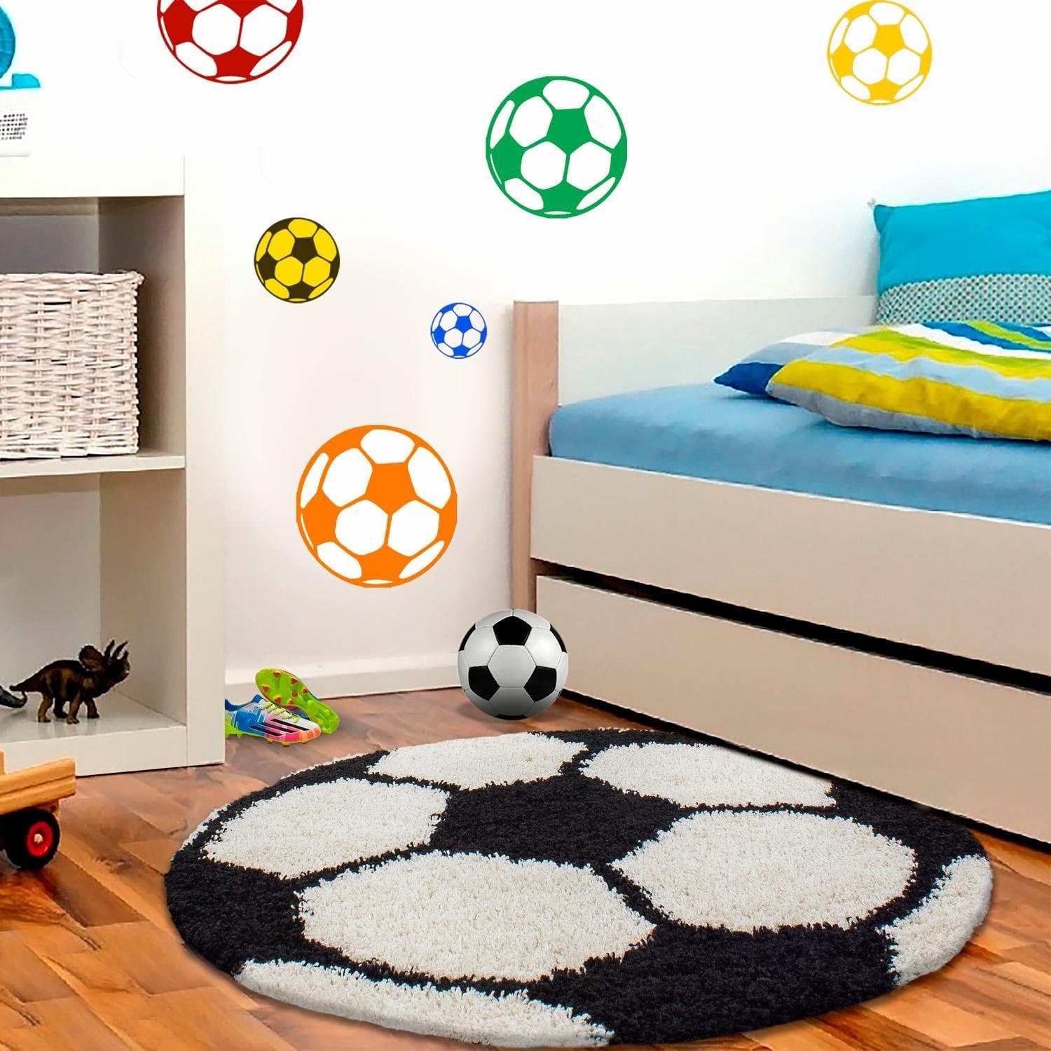 Ayyildiz Teppiche Kinderteppich Fun 6001 | Schwarz
