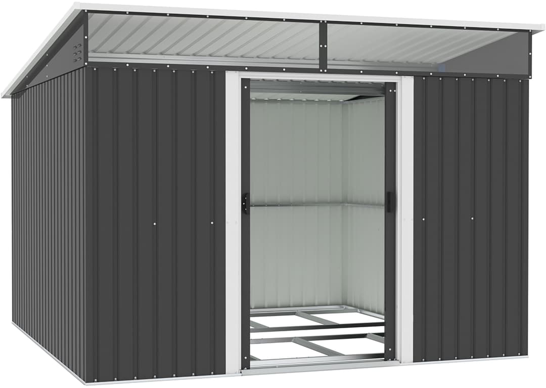 KONIFERA Gerätehaus Gartenhaus Salamanca | Grau
