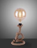 JUST LIGHT ROPE Tischleuchte | Braun 3