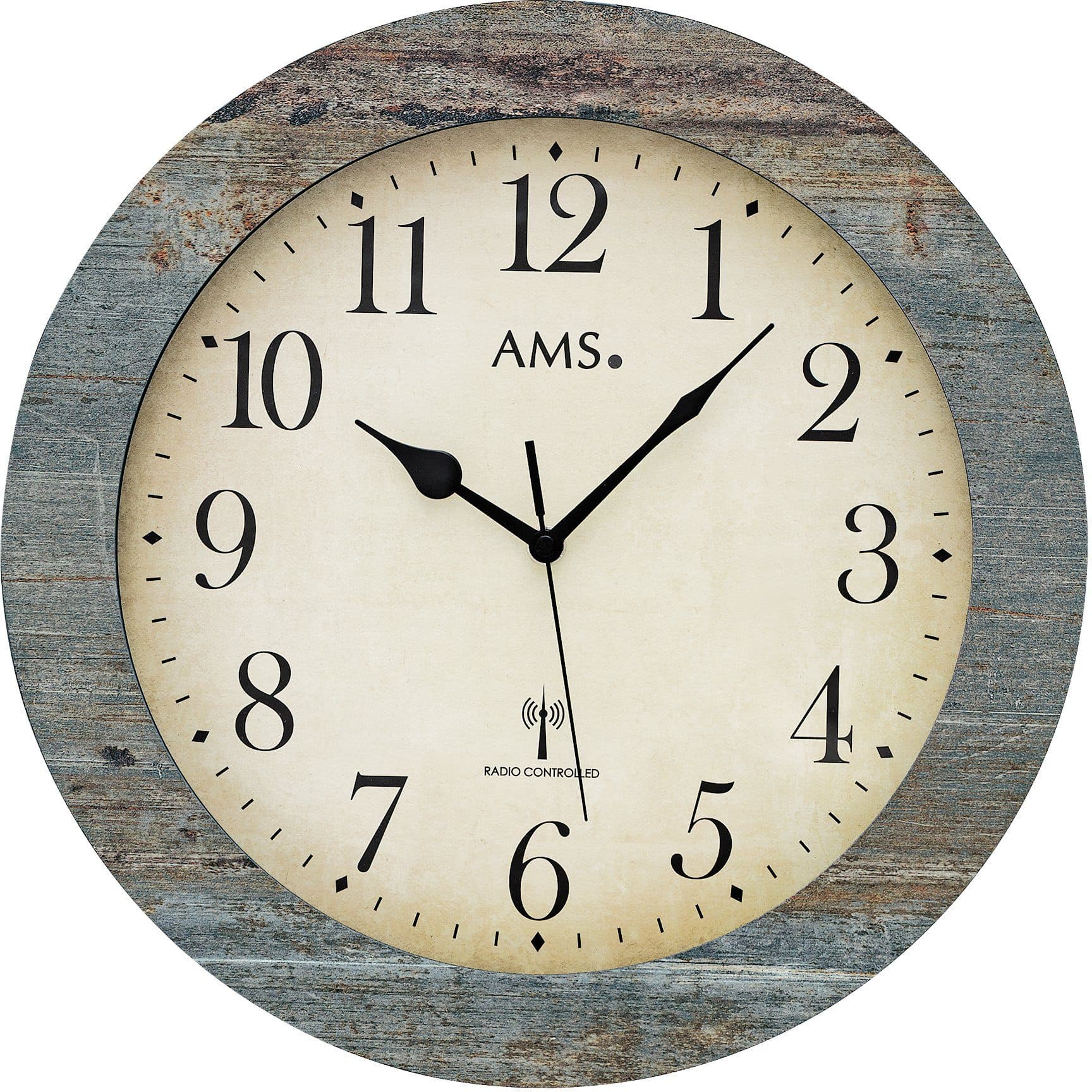 AMS Funkwanduhr F5562 | Beige