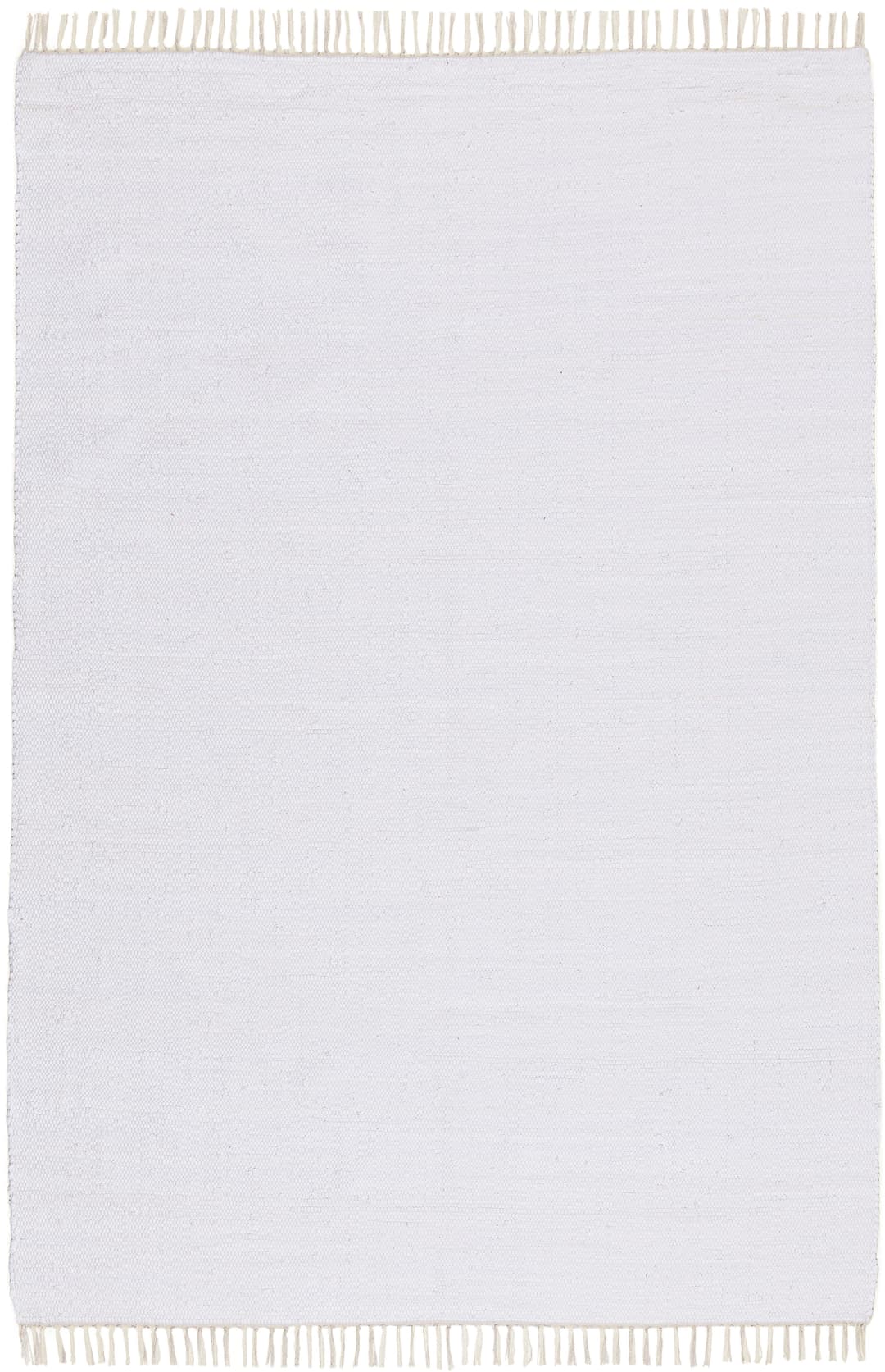 THEKO Teppich Happy Cotton Fleckerl | Weiß
