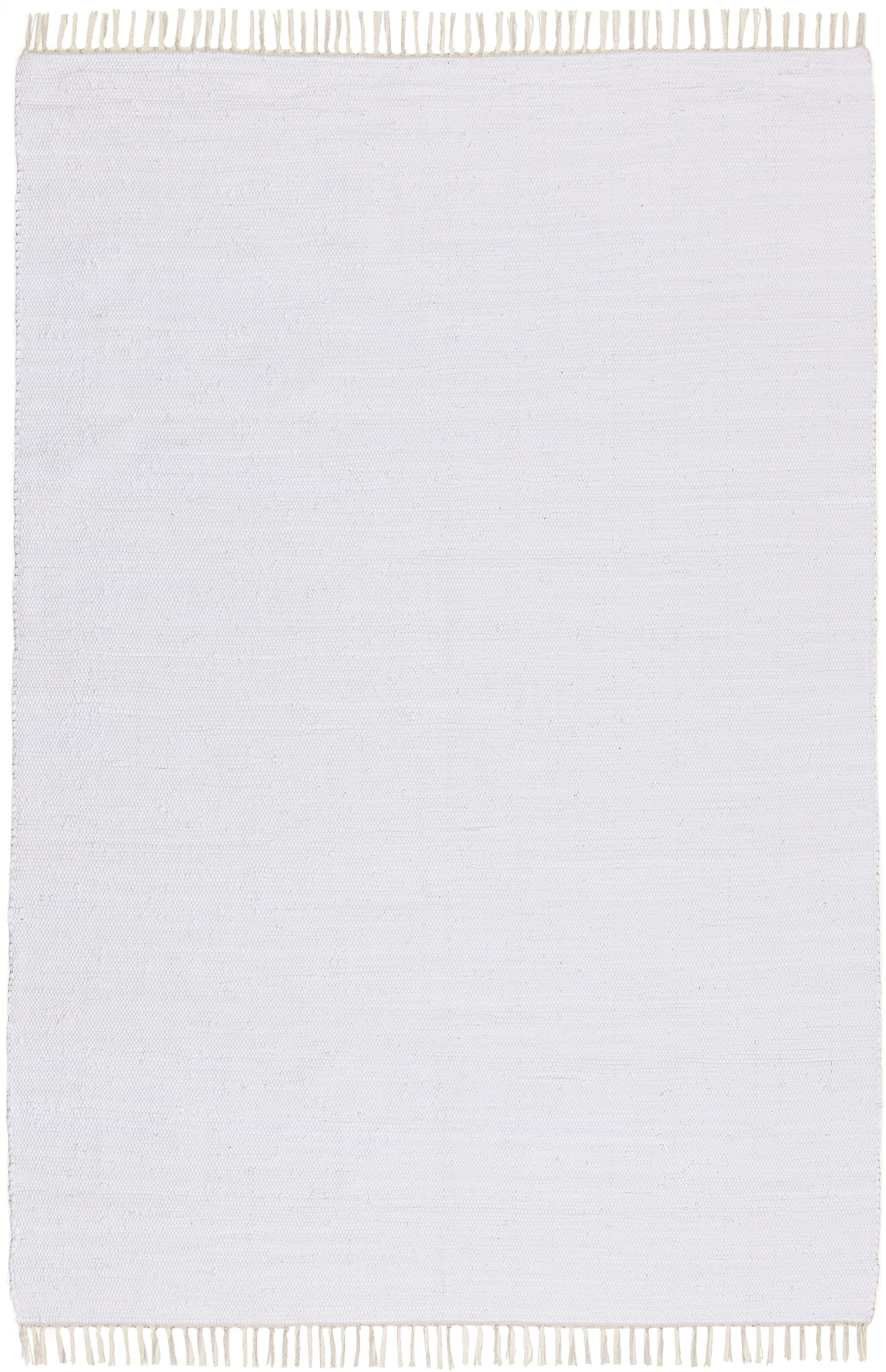 THEKO Teppich Happy Cotton Fleckerl | Weiß