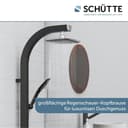 Schütte Brausegarnitur MADAGASKAR | Schwarz 2