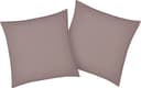 bellana Kissenbezug Mako-Jersey-Exclusiv | Braun