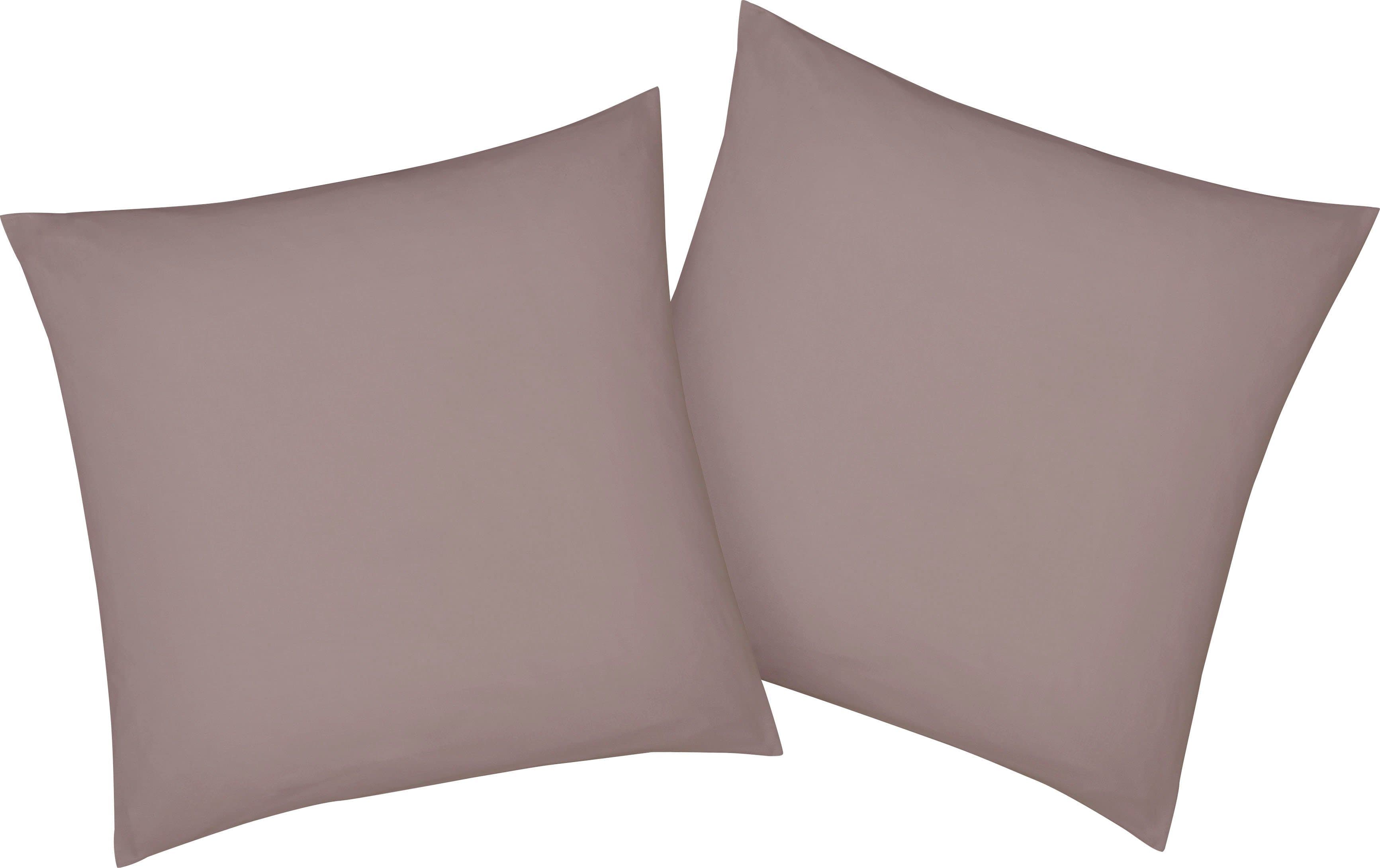 bellana Kissenbezug Mako-Jersey-Exclusiv | Braun