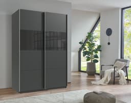 Wimex Schwebetürenschrank Bramfeld | Grau