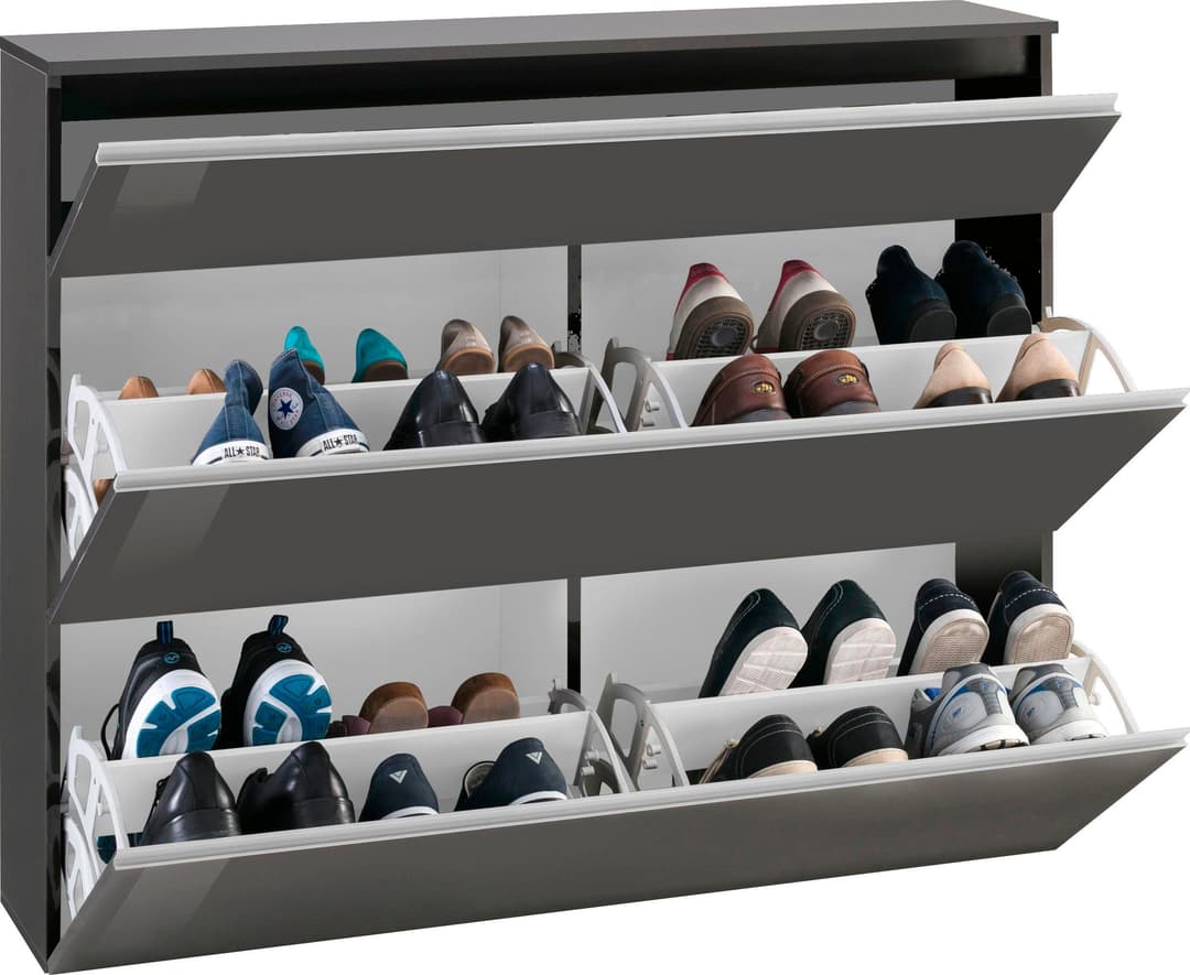 Home affaire Schuhschrank Magic | Schwarz