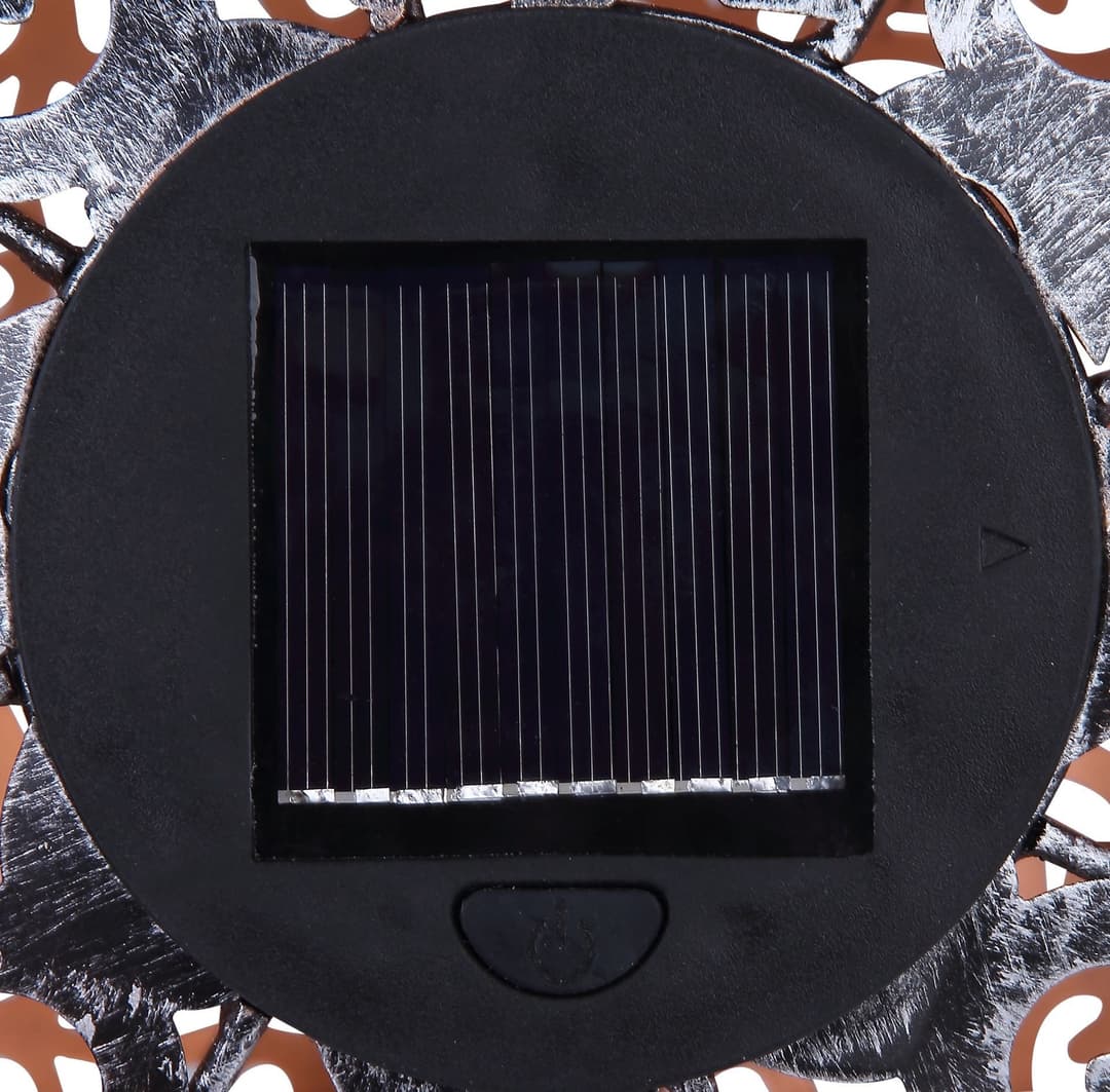 GLOBO LIGHTING LED Solarleuchte SOLAR | Silber