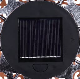 GLOBO LIGHTING LED Solarleuchte SOLAR | Silber