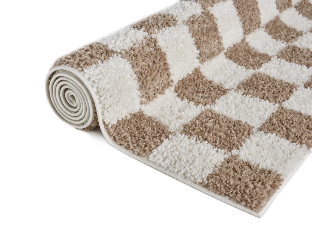 Hochflor-Teppich Kiiki | Beige