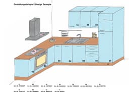 KOCHSTATION KS-Cara Frontblende | Weiß