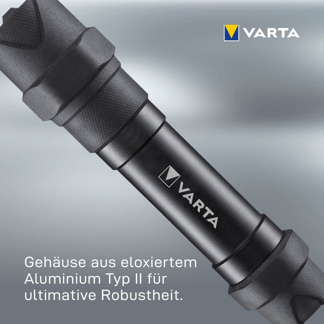 VARTA Indestructible F30 Pro Taschenlampe | Schwarz