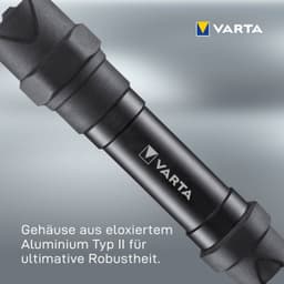 VARTA Indestructible F30 Pro Taschenlampe | Schwarz