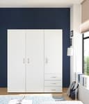 Schlafkontor Drehtürenschrank Harry | Weiß 5