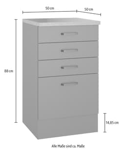 OPTIFIT OPTImulti Unterschrank | Schwarz