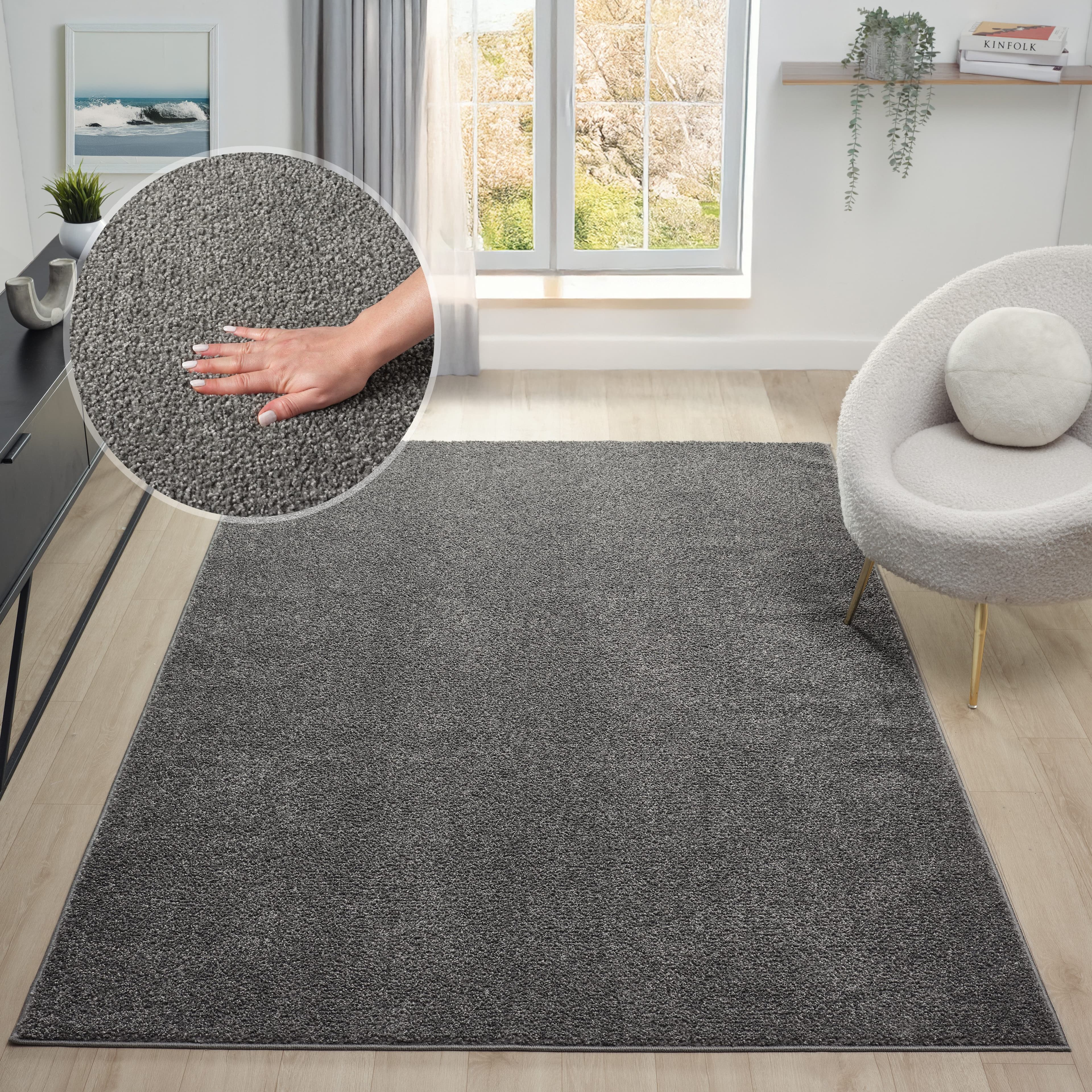 OTTO home Teppich Lisam | Grau