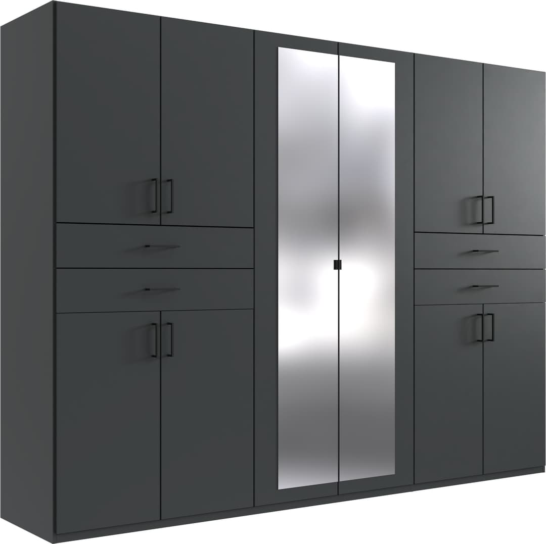 Wimex Kleiderschrank Taiga | Grau