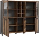 FORTE Highboard Clif | Holztöne 4