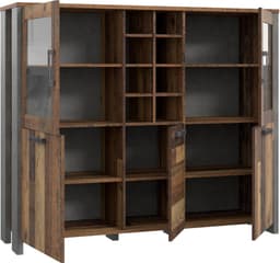 FORTE Highboard Clif | Holztöne