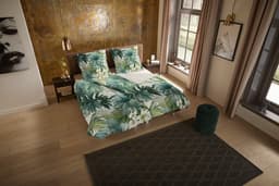 PURE luxury collection Wendebettwäsche Virna | Grün