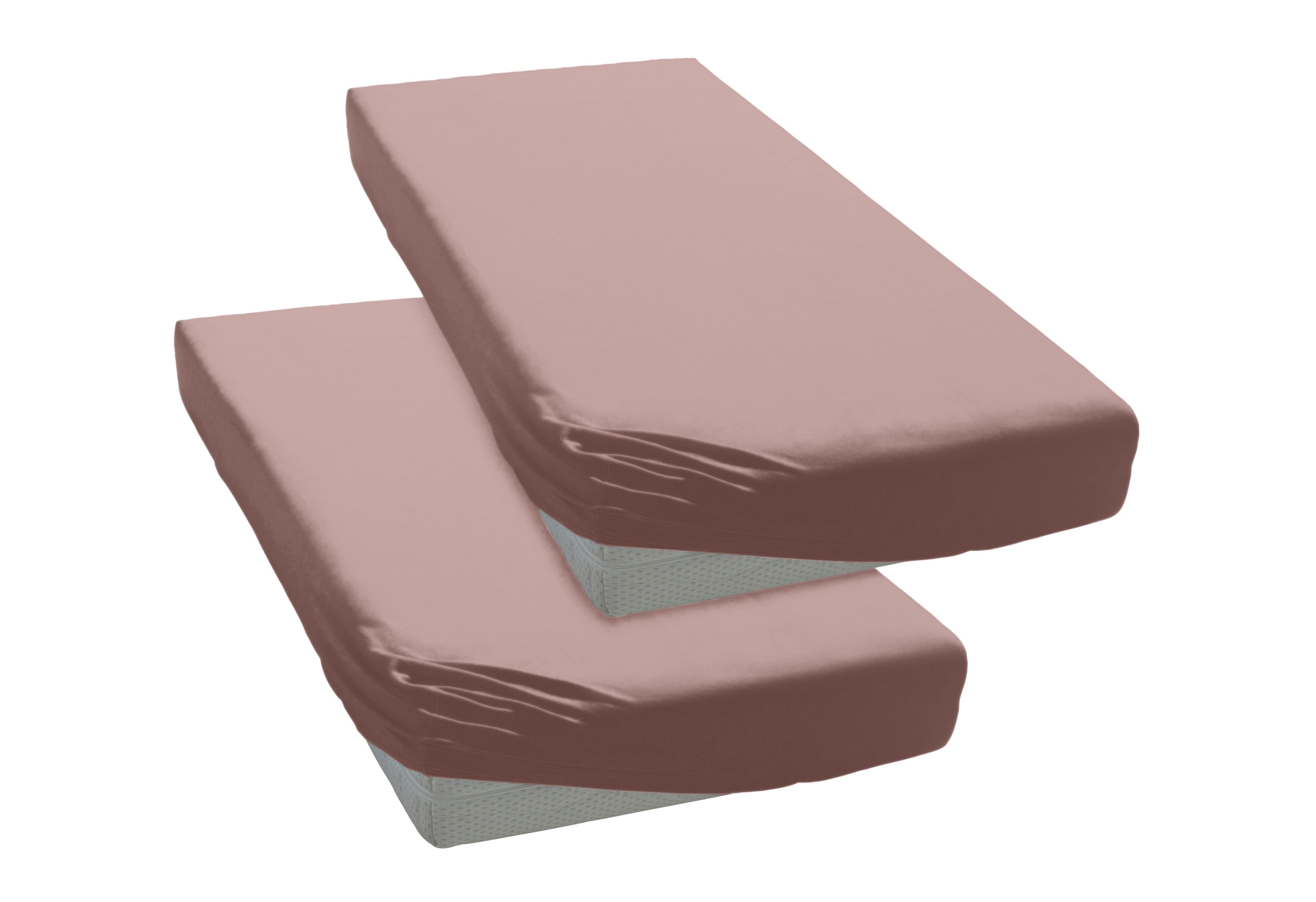 OTTO home Spannbettlaken BLACKBERRY | Rosa