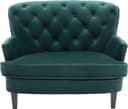 ATLANTIC home collection Leo 1,5-Sitzer Sessel | Grün