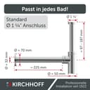 Kirchhoff Siphon Design Flaschensiphon | Silber 4