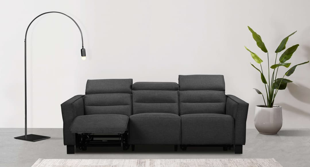 Home affaire 3-Sitzer Carpari | Grau