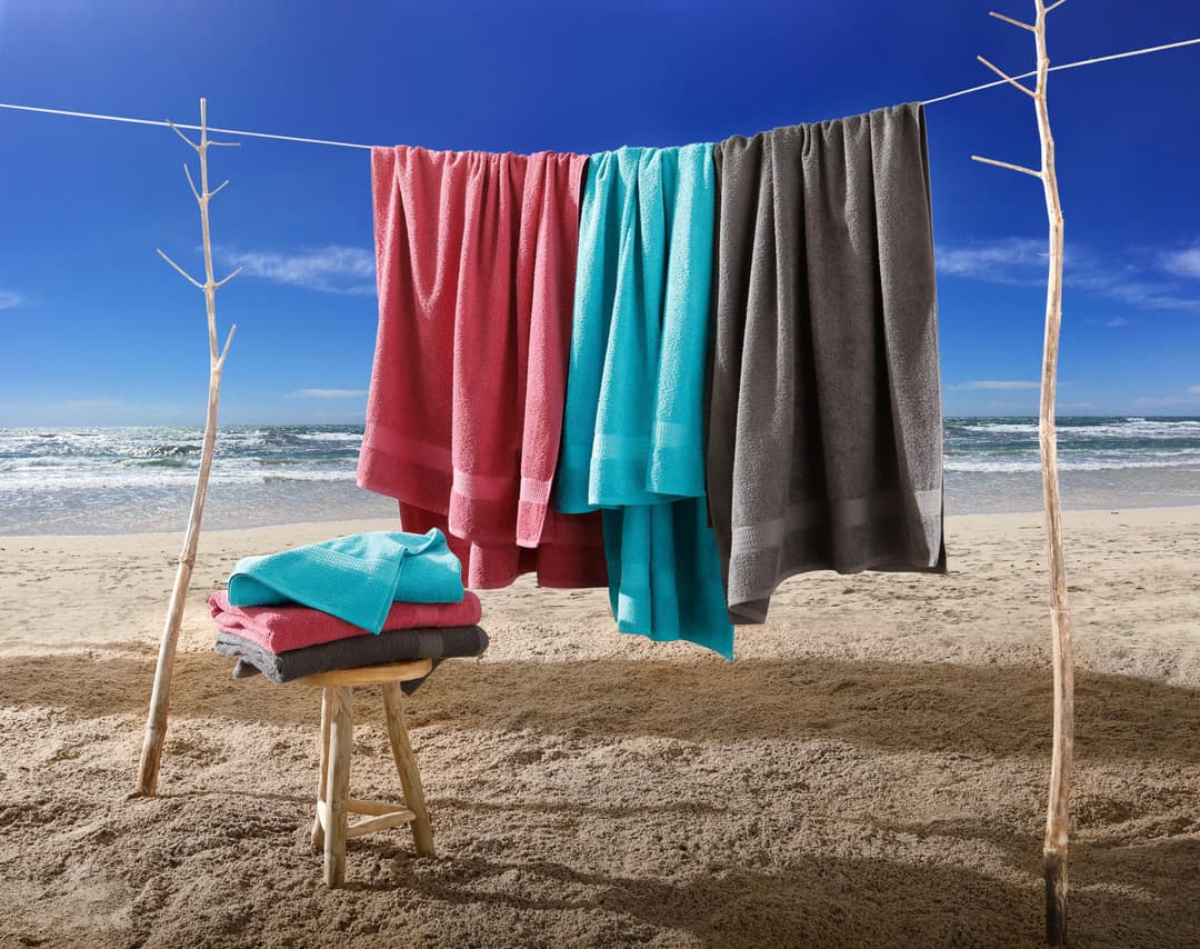 OTTO home Strandtücher Juna | Grau