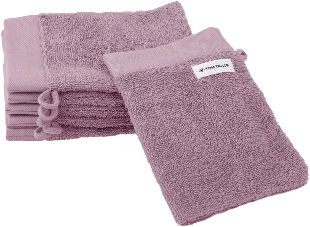 TOM TAILOR HOME Waschhandschuh COLOR BATH | Rosa