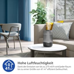 Philips Luftbefeuchter HU1510 1000 Series | Grau
