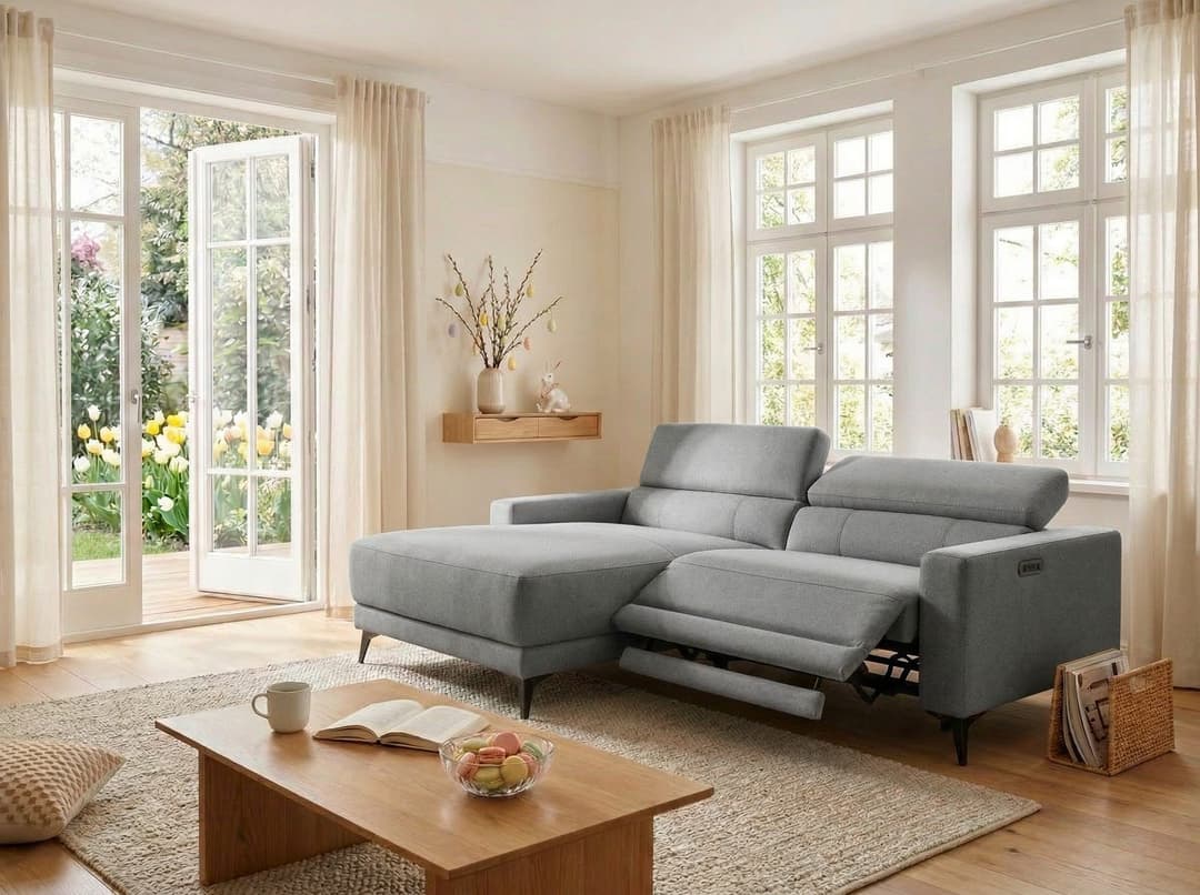 OTTO home Ecksofa LEWII | Grau